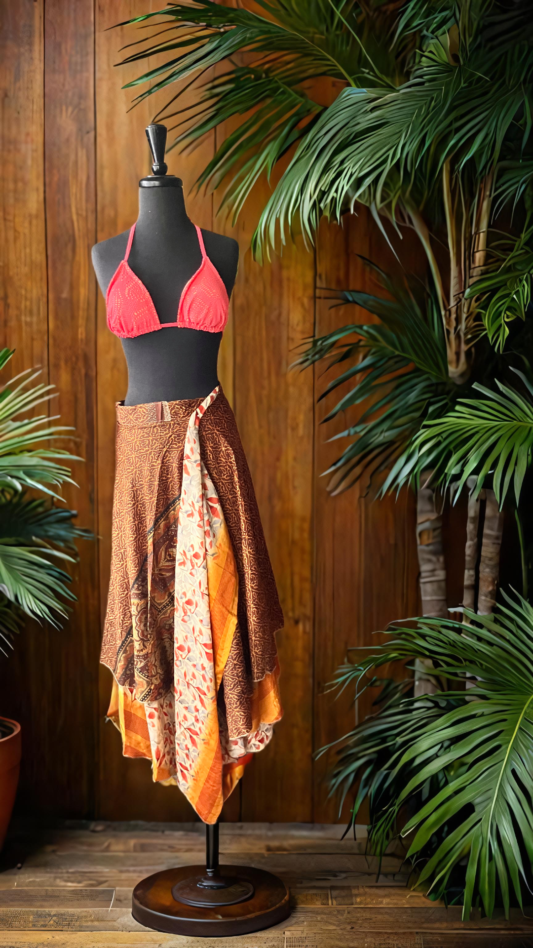 Boho Wrap Beach Skirt