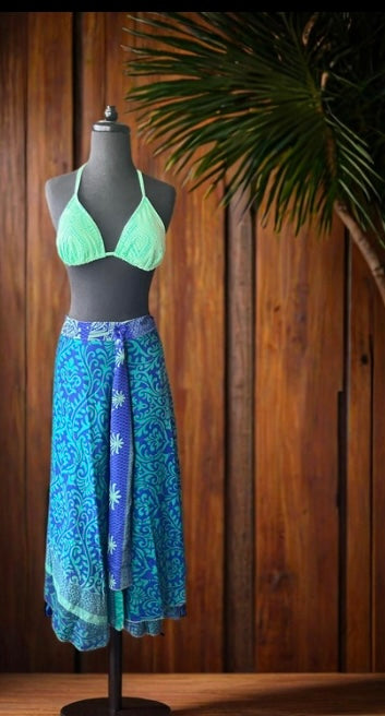 Boho Wrap Beach Skirt