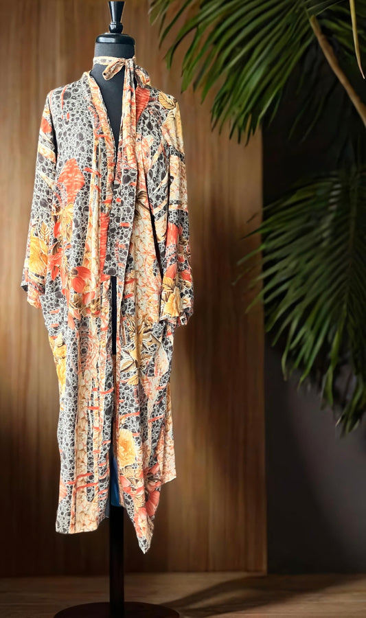 Silky Rayon Beach Cover