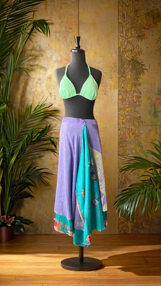Boho Wrap Beach Skirt