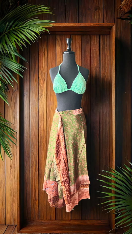 Boho Wrap Beach Skirt