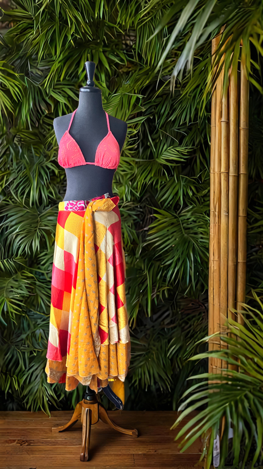 Boho Wrap Beach Skirt