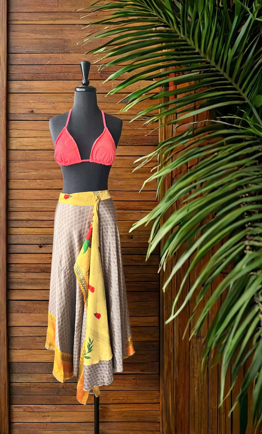 Boho Wrap Beach Skirt