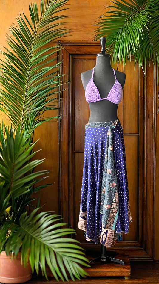 Boho Wrap Beach Skirt