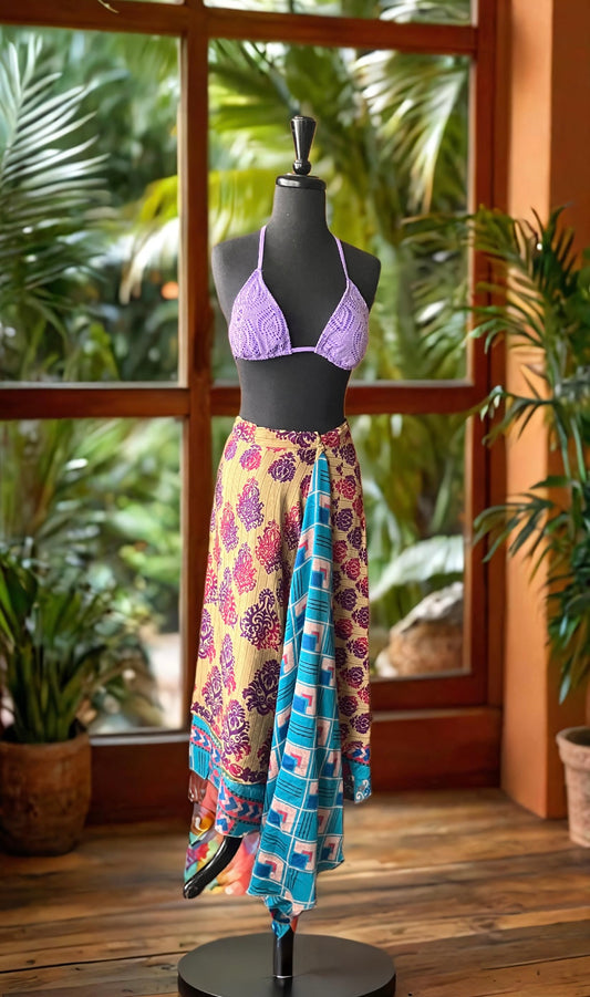 Boho Wrap Beach Skirt