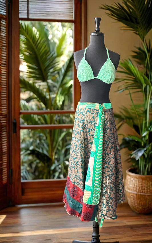 Boho Wrap Beach Skirt