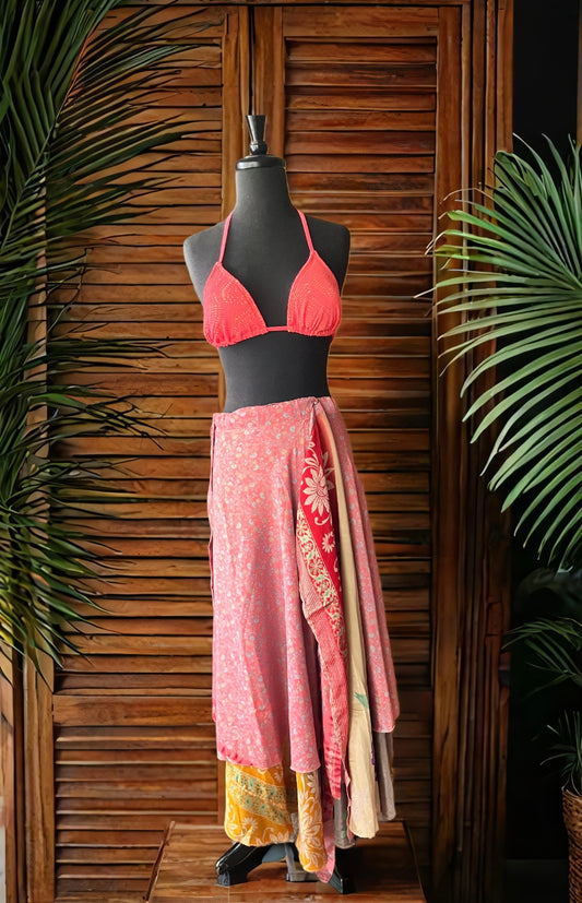 Boho Wrap Beach Skirt