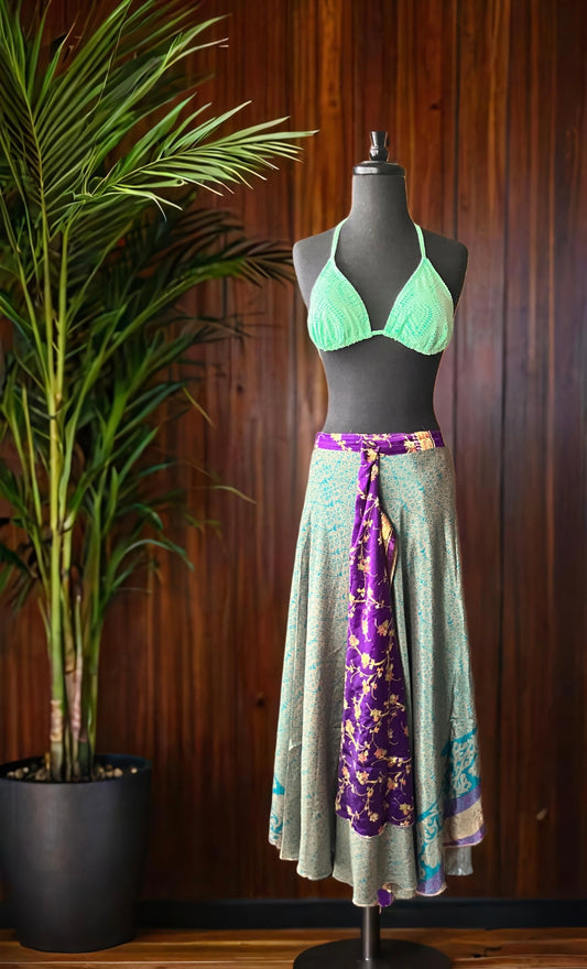 Boho Wrap Beach Skirt