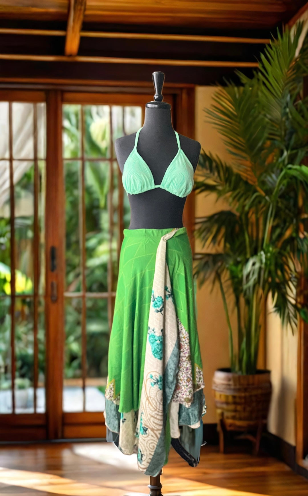 Boho Wrap Beach Skirt