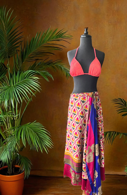 Boho Wrap Beach Skirt