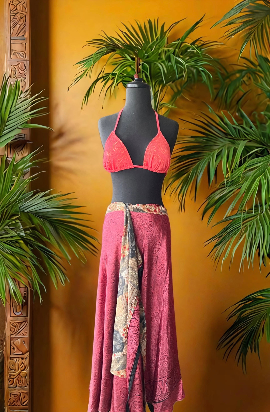 Boho Wrap Beach Skirt