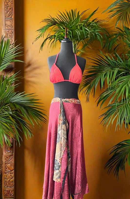 Boho Wrap Beach Skirt