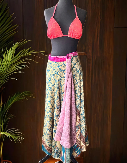 Boho Wrap Beach Skirt