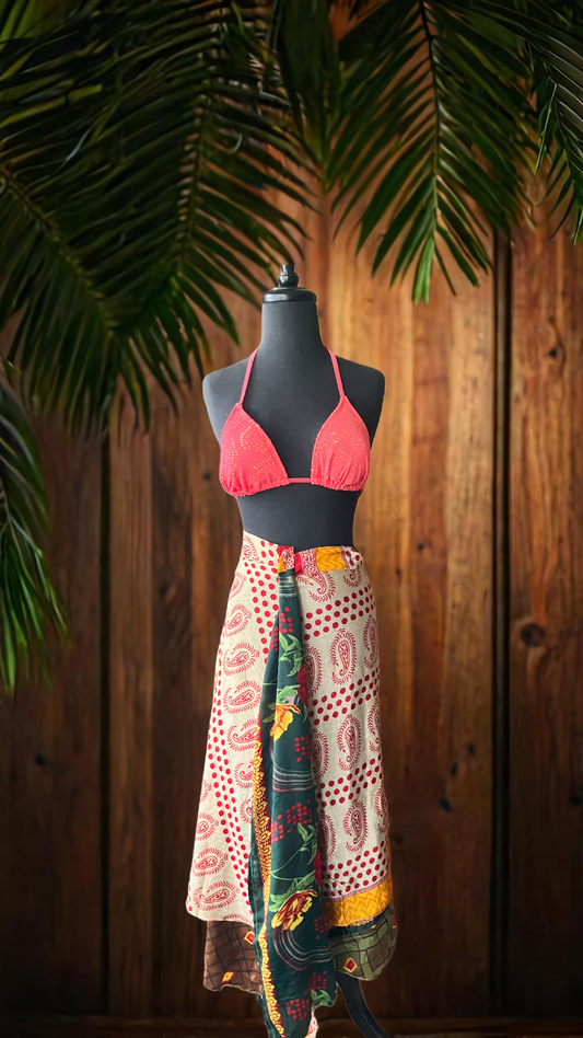 Boho Wrap Beach Skirt