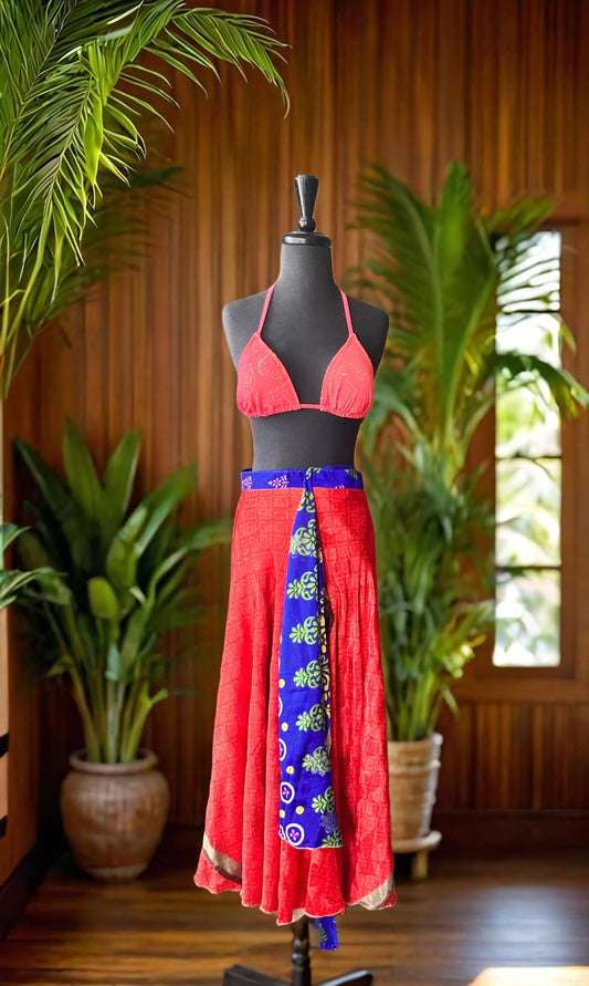 Boho Wrap Beach Skirt