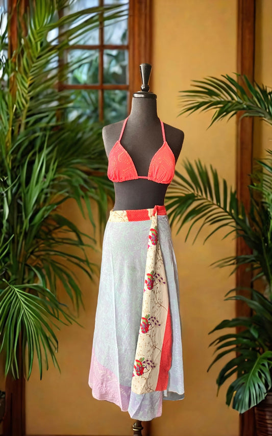 Boho Wrap Beach Skirt