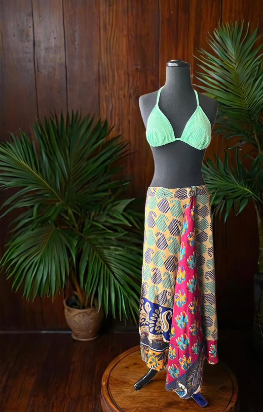 Boho Wrap Beach Skirt