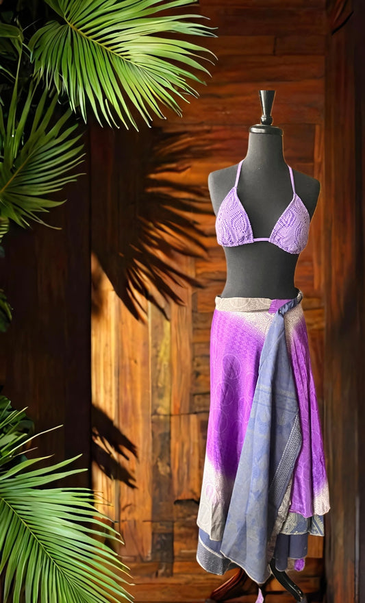 Boho Wrap Beach Skirt