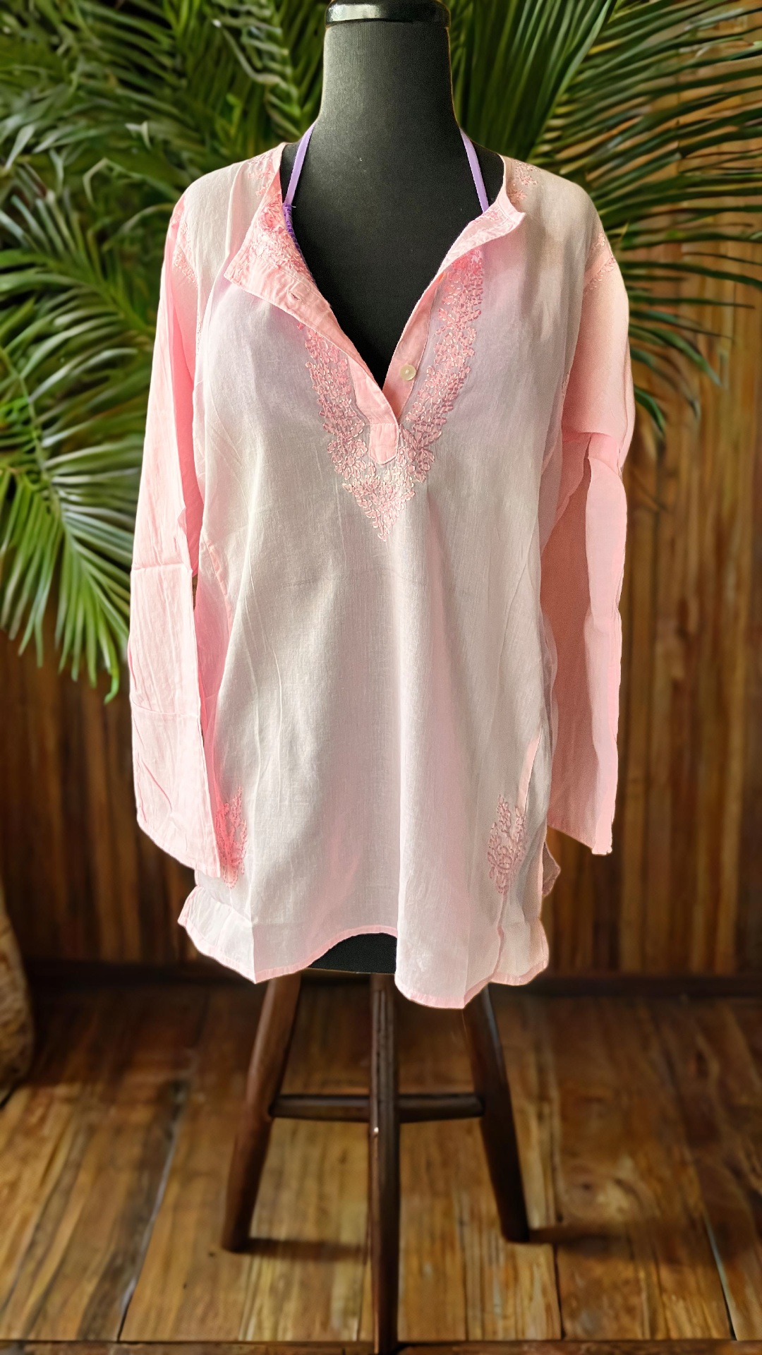 Long Sleeve Lightweight Beach Shirt